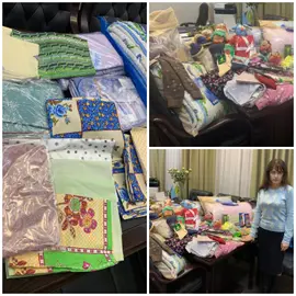 Добровские женщины собрали вещи для беженцев из Донбасса