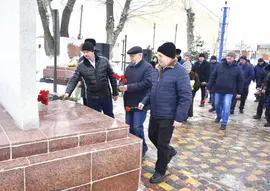 15 февраля  2023 г. в Добринке прошел традиционный митинг, посвященный 34-й годовщине вывода советских войск из Афганистана