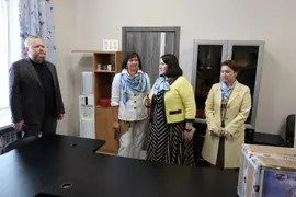 Походную баню передали сегодня активистки «Союза женщин Липецкой области» подразделению СОБР «Феникс» Росгвардии