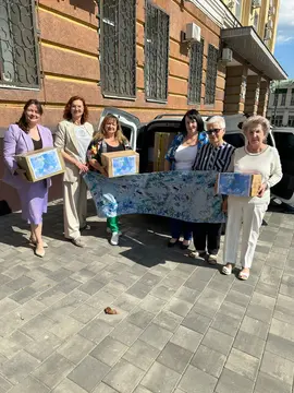 14.08. 2024г. активистки Липецкого регионального отделения передали гуманитарную помощь для участников СВО в Липецкие дивизионы