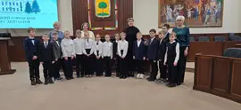 Ученики "Новой Школы Натальи Колгановой" побывали на встрече с первой женщиной в должности председателя Липецкого городского Совета депутатов 