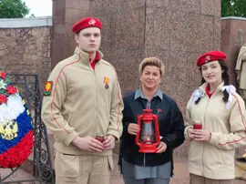 В России стартовала Международная патриотическая акция «Огонь памяти»