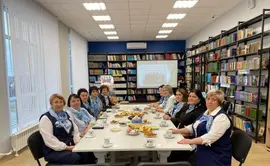 4 ноября в библиотеке села Красное состоялось заседание союза женщин России Липецкого регионального отделения