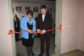 В малом зале МАУ Лев-Толстовский МЦКД  развернута трогательная и значимая фотовыставка «Женское лицо Победы»