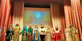 В Рождественский сочельник в посёлке Лески Краснинского округа показали волшебную сказку под названием «Анчутка»