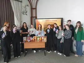 Мастер-класс по созданию тряпичной куклы Желанницы прошел в Усмани