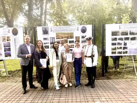 В Нижнем парке появились стенды, рассказывающие историю Липецкого курорта
