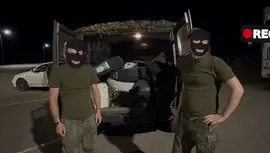 Техническое усиление для реактивной батареи 344 доставлено и передано бойцам