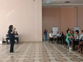 25 августа 2026 года в Центре культуры города Грязи состоялась встреча депутата Госдумы от Липецкой области Татьяны Дьяконовой с жителями округа