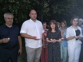 Акция "Свеча памяти" состоялась накануне 22 июня в Добровском районе.