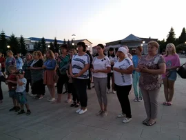 Акция "Свеча памяти" состоялась накануне 22 июня в Добровском районе.