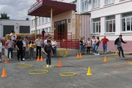 В преддверии нового учебного года активистки Задонского районного отделения СЖЛО встретились с молодыми педагогами района