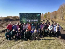 Члены первичной организации Союза женщин Липецкой области приняли участие в  акции «Сохраним лес!»