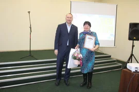 Торжественный прием накануне Дня матери провел глава Добровского района Анатолий Попов