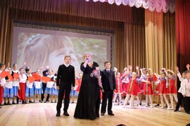 В с. Красное Липецкой области прошёл праздничный концерт и вручение наград