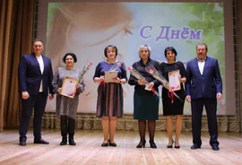В с. Красное Липецкой области прошёл праздничный концерт и вручение наград