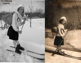 Живая открытка