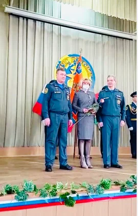 Поздравляем Ефремову  Марию Ивановну с заслуженной наградой - медалью МЧС России