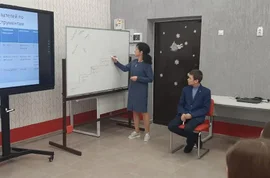 Урок финансовой грамотности прошел на базе средней школы №1