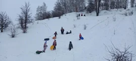 Последний месяц зимы - февраль, прекрасный выходной день!