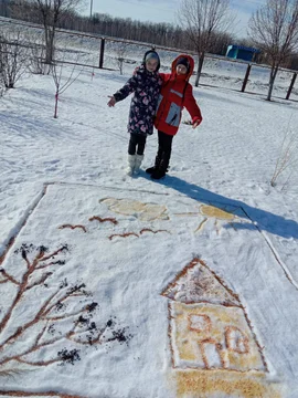 Снежный холст