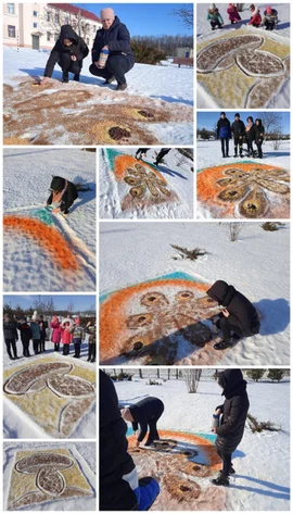 Снежный холст