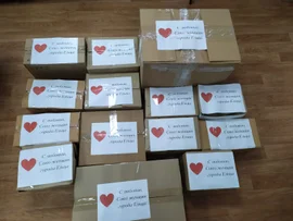 Оказание помощи людям, вынужденным покинуть свои дома в ЛНР,ДНР