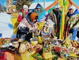 Блин кружевной» на Масленицу по–воловски