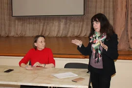Глава Добровского района встретилися с гражданами, прибывшими из Украины