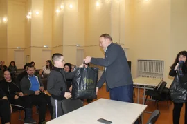 Глава Добровского района встретилися с гражданами, прибывшими из Украины