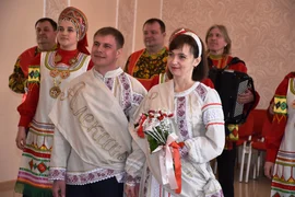 29 марта в Хлевенском ЗАГСе чествовали необычную пару