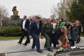 Сегодня в Хлевном состоялся митинг, посвящённый памяти жертвам геноцида