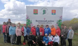  28 апреля Члены Воловского районного отделения Союза женщин приняли участие в Международной патриотической акции Сад памяти