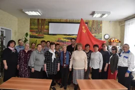 Хлевенские ветераны всей душой болеют за успех правого дела
