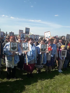 7 мая члены Союза женщин района приняли участие в районном митинге