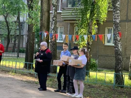 2 июня в рамках социального проекта "Добрый двор" состоялся традиционный праздник, посвященный Дню защиты детей