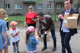 2 июня в рамках социального проекта "Добрый двор" состоялся традиционный праздник, посвященный Дню защиты детей