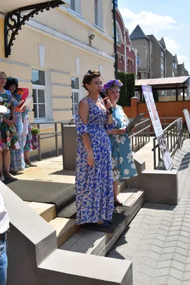 На территории музея "Гордская управа" прошел фестиваль "Цветущий Липецк"