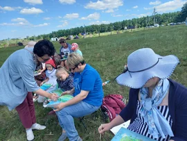 Пленэр "Акварельная поляна" прошел в Данковском районе