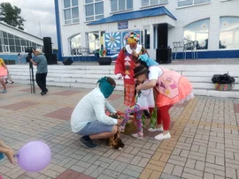 8 июля в Хлевном состоялся весëлый праздник для детей и их родителей