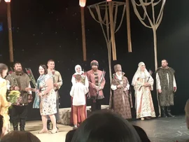 В Ельце показали спектакль "Сказ о Петре и Февронии"