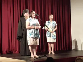 В Ельце показали спектакль "Сказ о Петре и Февронии"