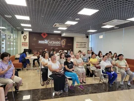 В Улан-Удэ состоялся семинар "Как начать свое дело для потенциальных предпринимателей 55+"
