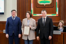 На очередной 27 сессии Липецкого горсовета состоялось торжественное собрание к 100-летию парламента