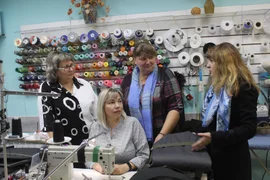 В Добром открылось швейное производство для участников СВО