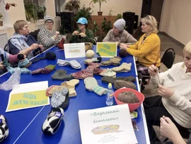 Воловчанки - члены районного отделения ЛРООГО СЖР активно включаются в мероприятия, направленные на поддержку наших военнослужащих