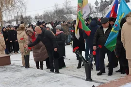 9 декабря в День Героев Отечества в селе Тербуны прошло открытие стелы «Населенный пункт воинской доблести»