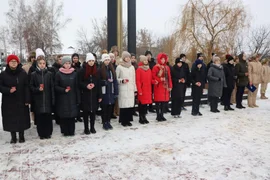 9 декабря в День Героев Отечества в селе Тербуны прошло открытие стелы «Населенный пункт воинской доблести»