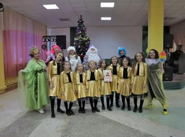Активистки Задонского районного отделения СЖЛО провели новогодний утренник В ОРК «Клён»