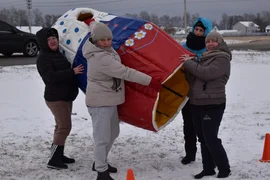 В Добровском районе прошел праздник для любителей активного отдыха "За здоровьем – в Святки!"